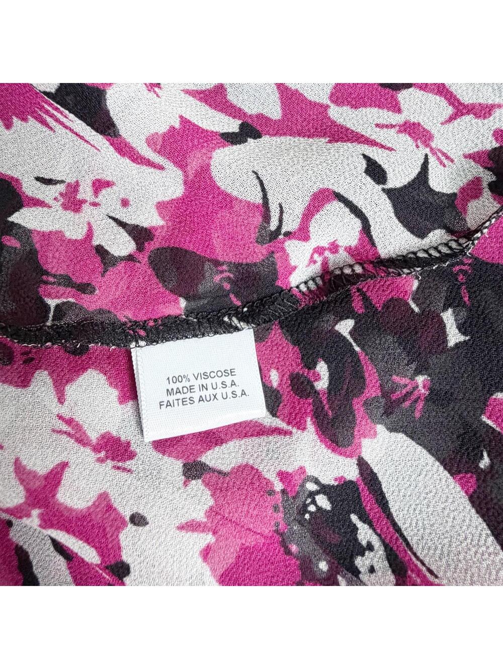 MISA Los Angeles Floral Print Ruffle Maxi Dress Size XS - Picture 7 of 8